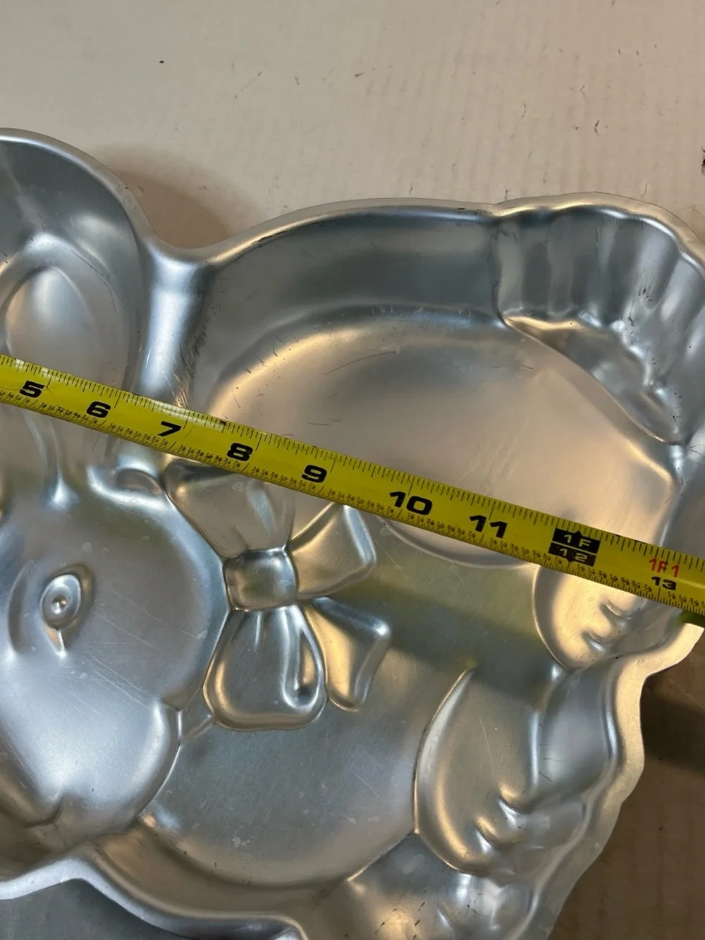 Wilton Silver Bunny Molded Cake Pan